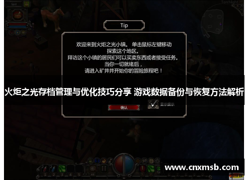火炬之光存档管理与优化技巧分享 游戏数据备份与恢复方法解析